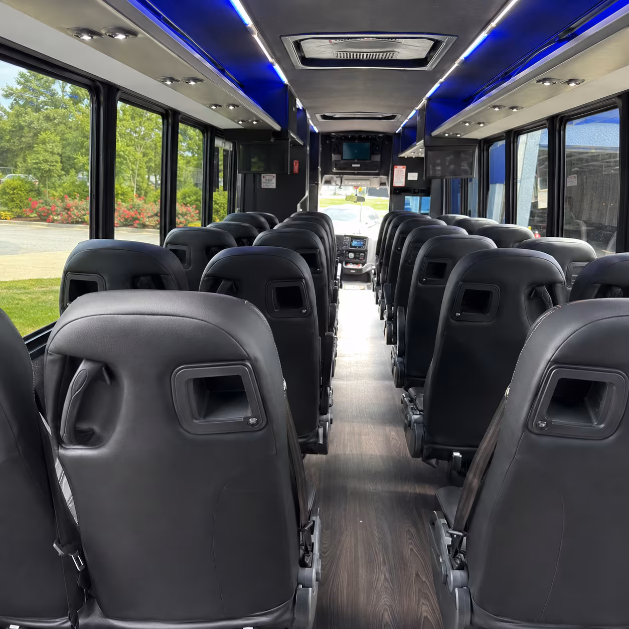 east orange employee transportation onboard seating