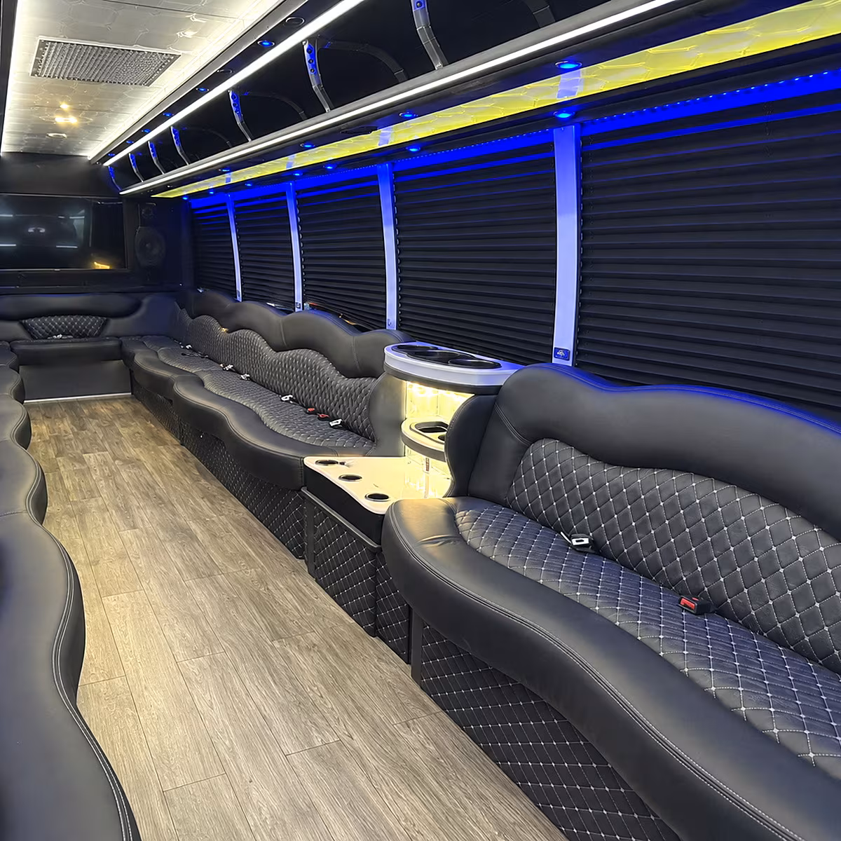 east orange party bus inside