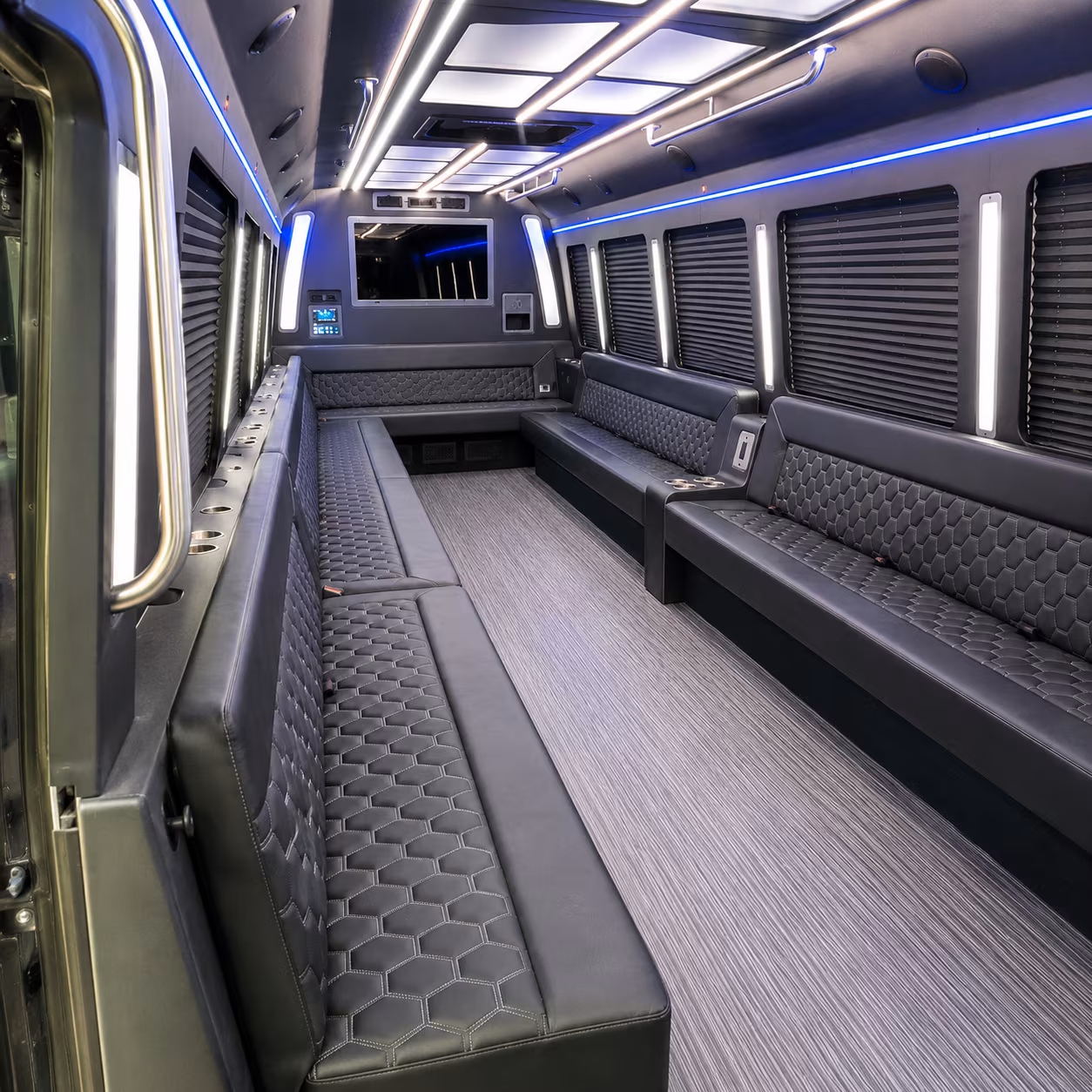 east orange party bus interior