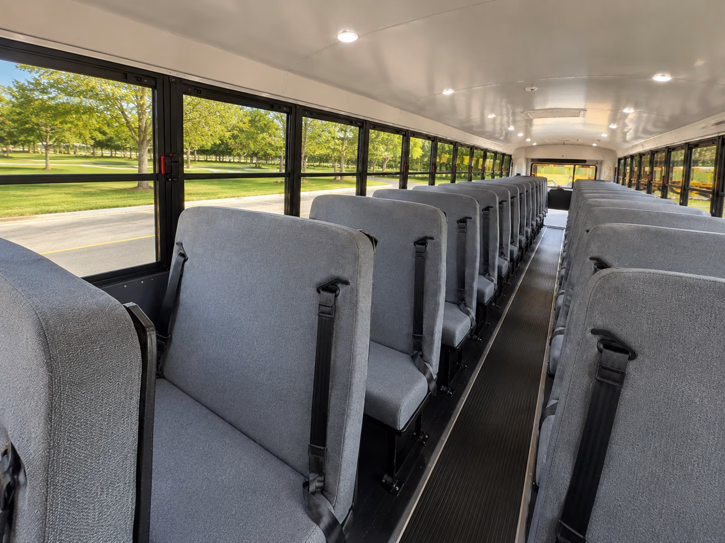 east orange school bus interior