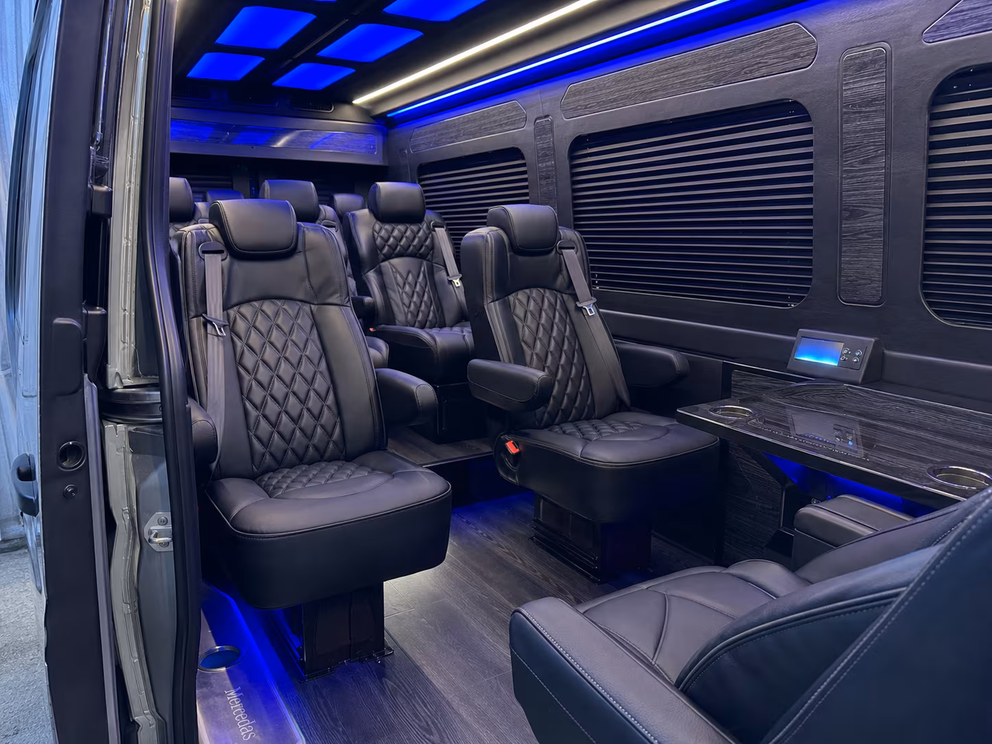 sprinter van transportation for groups and events across east orange