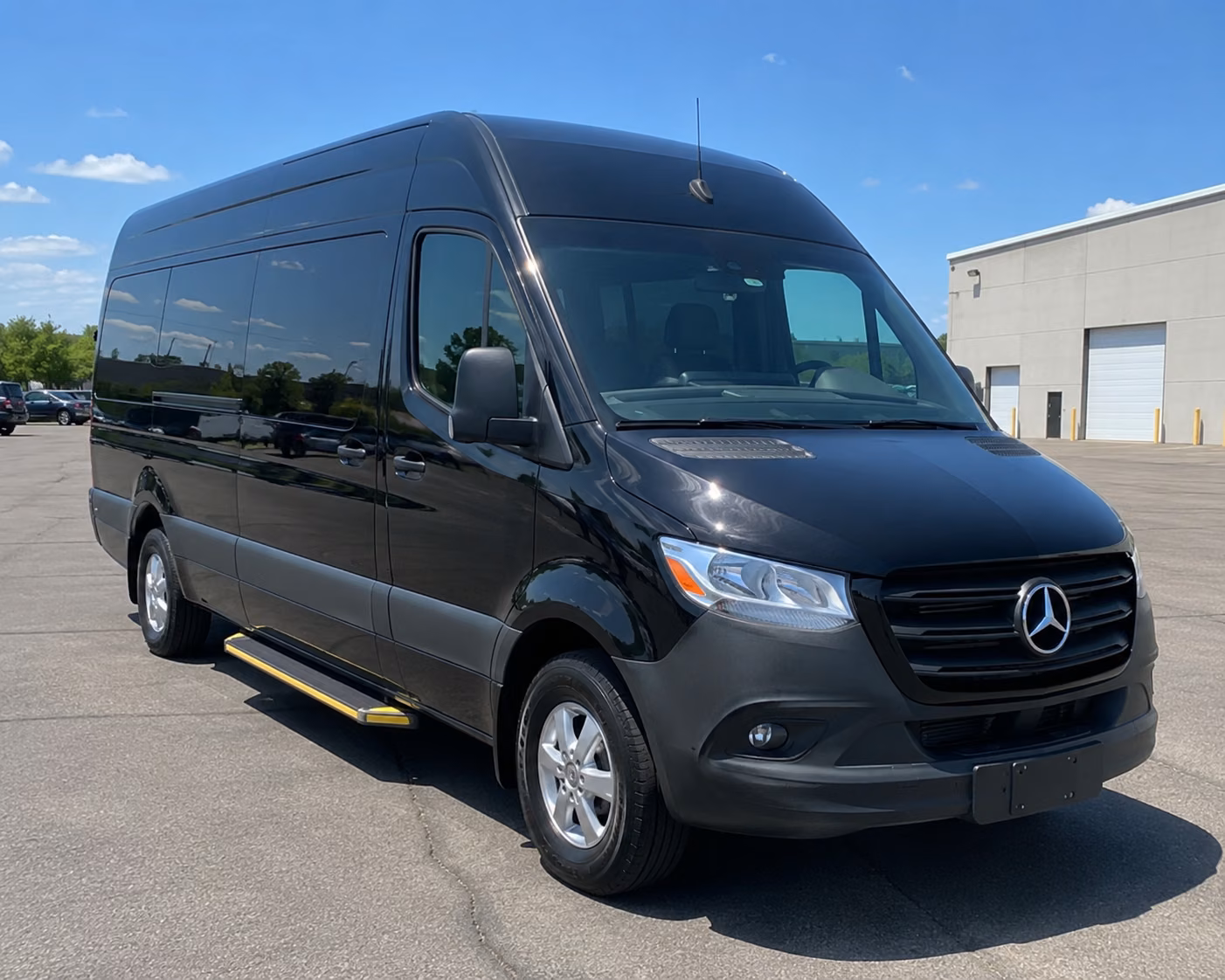 sprinter vans and minibuses for smaller airport groups in east orange
